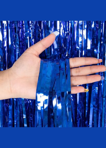 Дождик для фотозоны 3 м на 1 м синий Jannet Дощик (316580295)