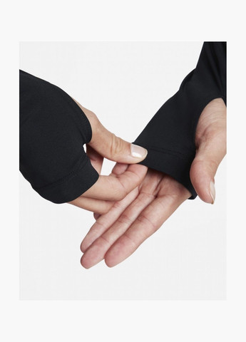 Топ жіночий Pro Dri-Fit WomenS Cropped Long-Sleeve Top Black FB5233-010 Nike (326783873)