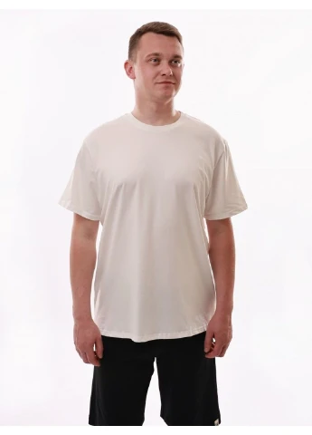 Біла футболка чоловіча No Brand