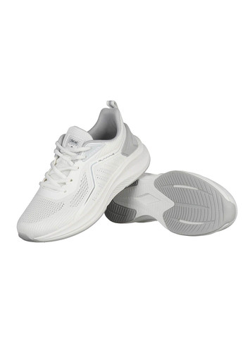 Кросівки жіночі демісезонні на шнурівці текстильні на високій спортивній підошві для прогулянок білі L1865-4C Baas білі демісезони (327794210)