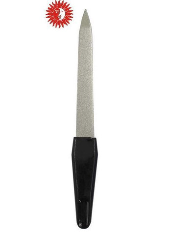 Пилка маникюрная для ногтей металлическая сапфировая цветная 12,5 см 9200 SPL (365867648)