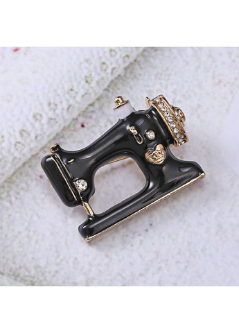 Оригинальная брошь Швейная машинка «» (черный) ZINGER (366219639)