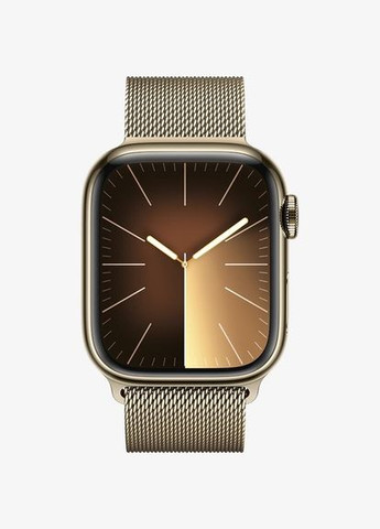 Ремешок для Apple Watch 38 40 и 41mm (MTJL3) Milanese Loop золотистый OEM (282676551)
