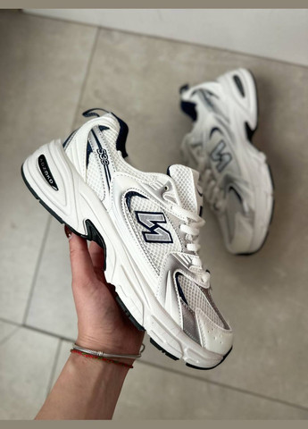 Жіночі культові кросівки білі сітка No Brand 2025 білі демісезони (323221734)