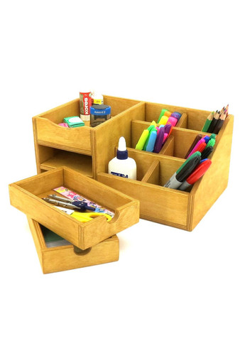 Органайзер настільний з дерева Тейлор каррі (КНЦ-004703) No Brand (328226343)