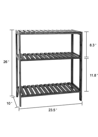 Етажерка для ванної з дерева Танта каррі (ВЖТ-001703) No Brand (328210295)