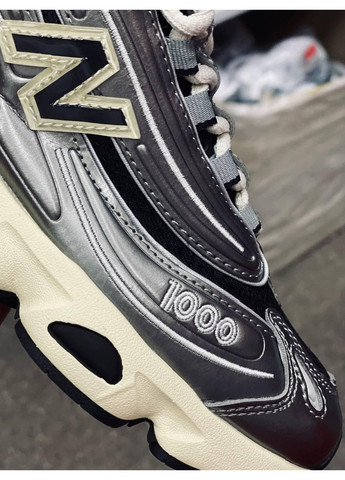 Бежевые демисезонные кроссовки мужские new balance 1000 silver metallic нью беланс 1000 No Brand