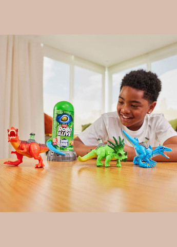 Интерактивный игровой набор Robo Alive – ДНК Тиранозавра Zuru (322112104)