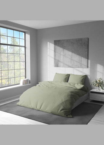 Комплект постільної білизни Двоспальний 180х215 см полісатин Lelit (331788331)