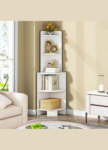 Стелаж кутовий з дерева Ленчер зефір (УСП-005720) No Brand (327848783)