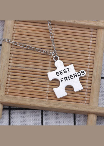 Парные подвески кулоны пазлы Best Friends как оригинальные подарки друзьям No Brand (323652810)