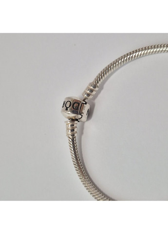 Серебряный браслет под Шармы с фиксаторами 17.5 см серебро 925 пробы 2038 12.89г Nobrand (363969299)