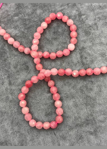 Турмалин на нитке без замка 6 мм 40 см Розовый 1813 No Brand (311686428)