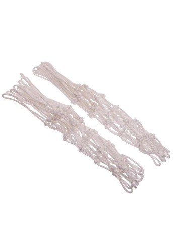 Сітка баскетбольна (поліестер, 12 петель, білий, компл. 2 шт.) (BT-7548_Білий) SP-Sport (361436559)