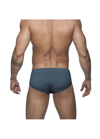 Мужские серые пляжные, спортивные, повседневные, кэжуал мужские плавки брифы бирюзовый 7593 брифы Sport Line