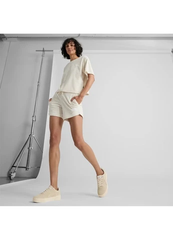 Шорты женские Ess Elevated Shorts Beige 677946-87 Puma (382250025)