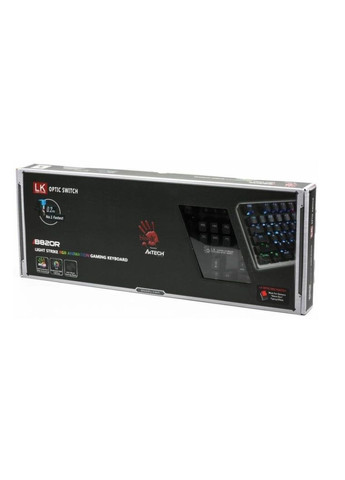 Проводная клавиатура Bloody B820R Black Red SW A4Tech (339680272)