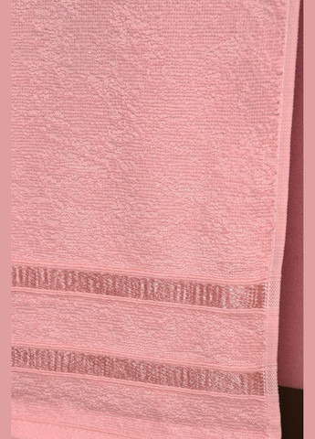 Рушник кухонний махровий рожевого кольору Let's Shop однотонний рожевий