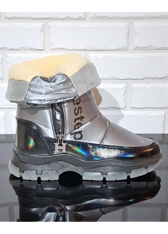 Зимові дутики на овчині, зимові черевики для дівчини підлітка Вістеп Weestep (365956898)