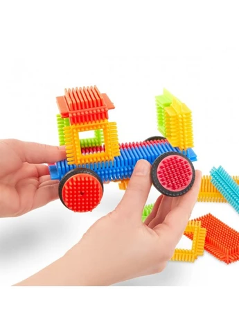 Конструктор гольчатий Bristle Blocks - Будівельник, 36 дет BT 3099Z Battat (299666673)