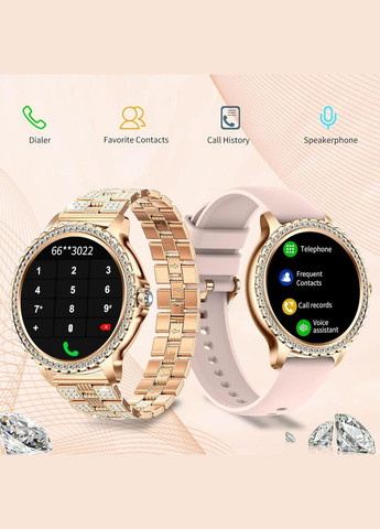 Смартгодинник жіночий Smart Fitonme Gold з тонометром Smart Watch (293942400)