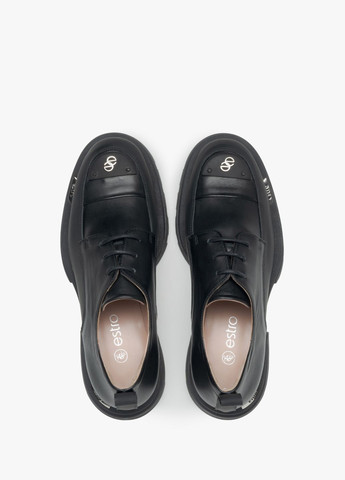 Estro Туфлі, колір чорний чорний з, україна — демісезон (332042193)