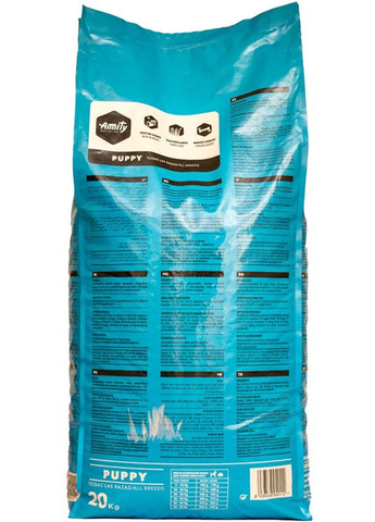 Сухой корм для собак ECO Puppy для щенков всех пород 20 кг (8436538940112) AMITY (316226864)