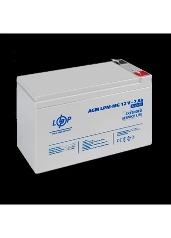 Мультигелевый аккумулятор AGM LPM-MG 12 - 7Ah LogicPower (386022748)