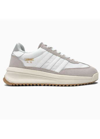 КРОССОВКИ ЖЕНСКИЕ ADIDAS SL 72 RTN BEIGE / WHITE АДИДАС СЛ 72 No Brand белые демисезоны (368883756)
