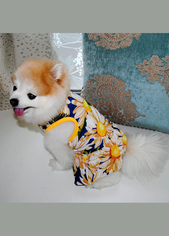 Літня сукня для котів Pet Style "Квітка 3" XL No Brand - (323232034)