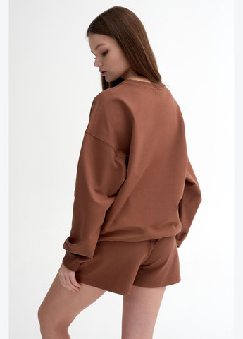 Коричневый свитшот, цвет коричневый ES8 (282969288)