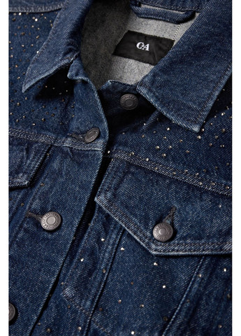 Синяя демисезонная джинсовая куртка C&A