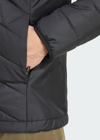 Чорна демісезонна куртка terrex multi synthetic insulated adidas