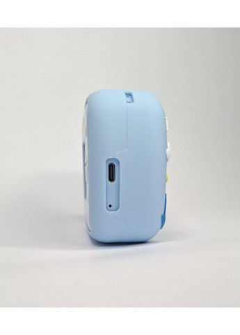 Детский фотоаппарат по мгновенной печати Динозавр A-8988 blue 5 рулонов No Brand (370188824)