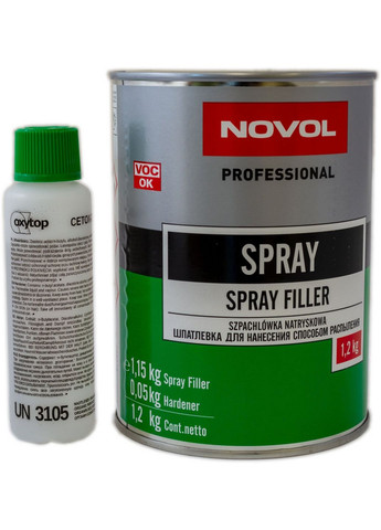 Шпаклевка распыляемая 1.2 кг spray No Brand (282591697)