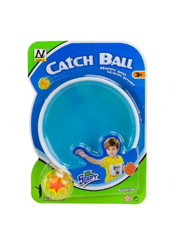 Гра "Catch Ball" (Ловушка) з м'ячиком на липучках, діаметр 7 дюймів Generic (402459572)