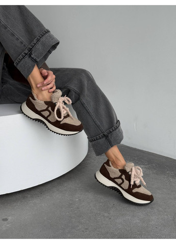 Зимові кросівки No Brand коричневі зими (369094604)