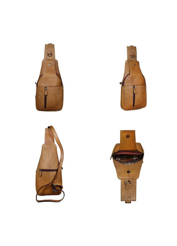 Чоловічий шкіряний слінг на плече R-6101C Tavinchi (291984317)