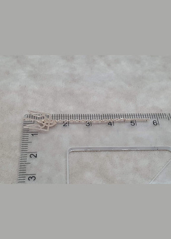 Золоті сережки-протягання Тризуб. 210167_2_Бол FAVORITUM (317285834)