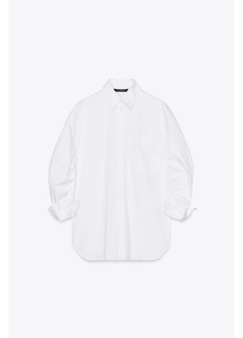 Формована сорочка оверсайз Zara (354816948)