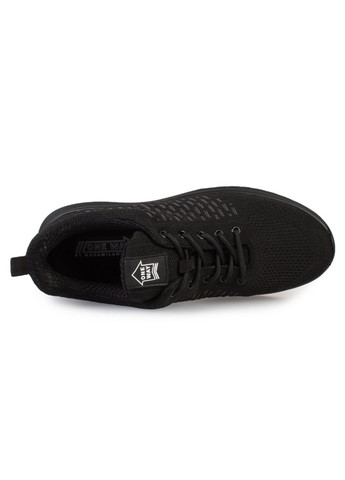 Черные демисезонные кроссовки мужские бренда 9200478_(1) One Way