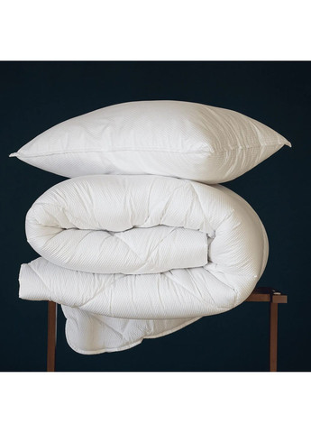 Всесезонна двоспальна ковдра 180*210 см, гіпоалергенна HUGGY Білий (49230180210) ТЕП (371774909)