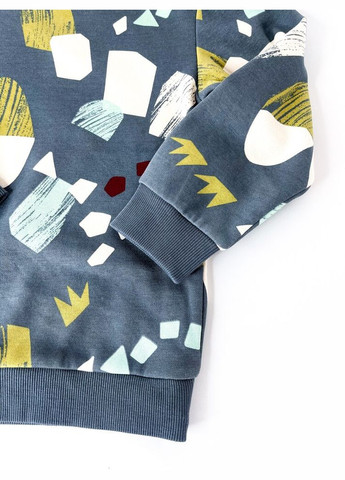 Кофта світшот 116 см сірий артикул Л723 H&M (316038619)