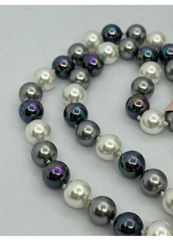 Ожерелье с жемчугом Майорка 10 мм 64 см Комбинированный No Brand (372468019)