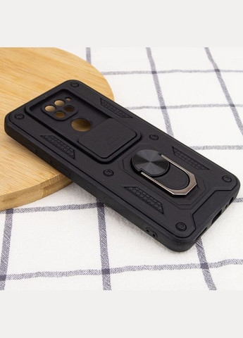 Ударопрочный чехол Camshield Serge Ring для Xiaomi Redmi Note 9 / Redmi 10X Black No Brand (340063489)