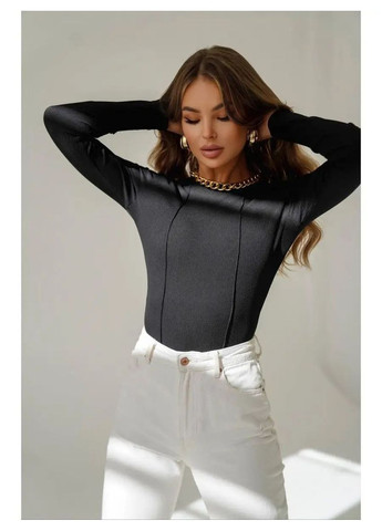 Жіночий однотонний лонгслів KaraMix (371410715)