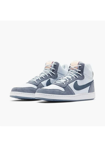 Кроссовки W Court Borough Mid Prem White/Grey 844907-005 Nike комбинированные демисезоны (399412477)