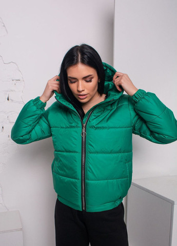 Зелена демісезонна куртка к-007 зелена SoulKiss k-007