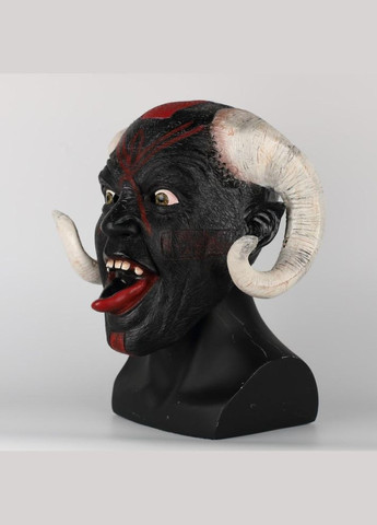 Маска демона с рогами на Хэллоуин и костюмированной вечеринки ручной работы MOLEZU No Brand (307837719)