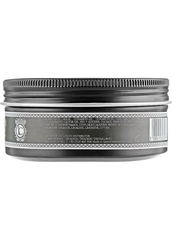 Чорна помада для стайлінгу волосся для чоловіків Black Pomade Medium Hold Black 100ml (2-936367) Lavish Care (369797882)